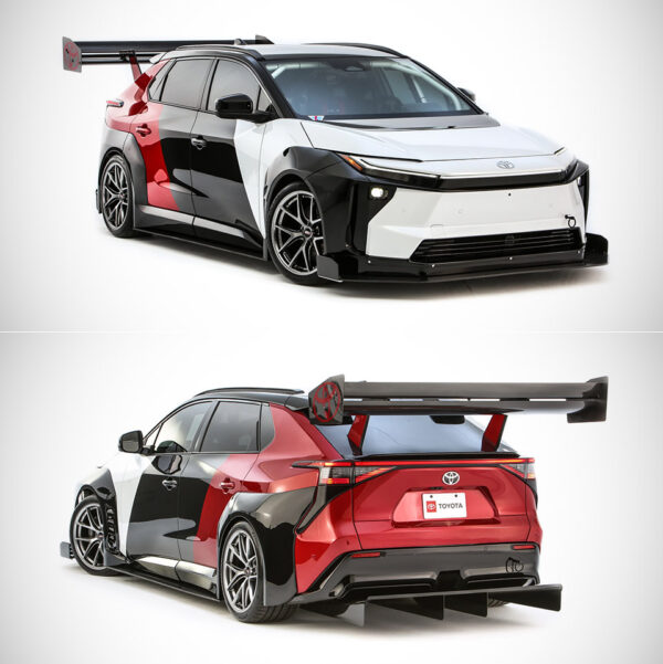 Toyota’s Electric Crossover Goes Full Race Mode with the bZ Time Attack Concept