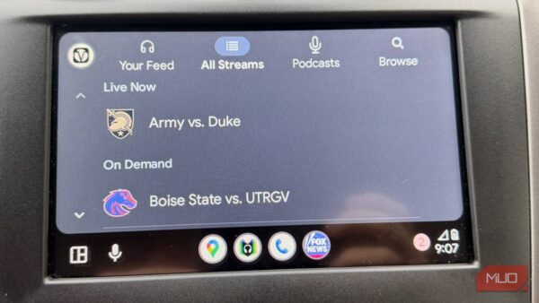 Your car stereo can catch every college game with this app
