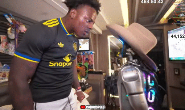 Creator IShowSpeed sued for allegedly punching, choking viral humanoid Rizzbot