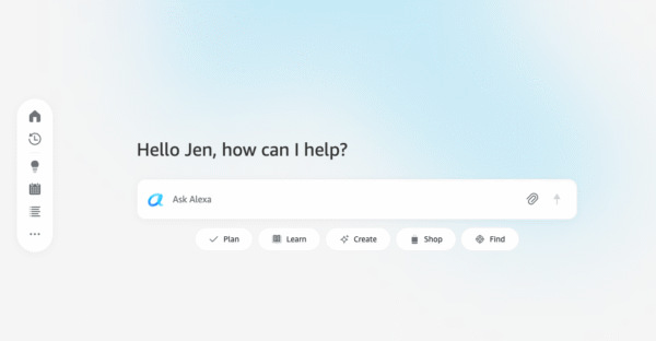 Alexa Plus’s website is live for some users