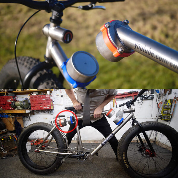 Colin Furze’s Magnetic Suspension Bicycle is Essentially Held Together by Repulsion