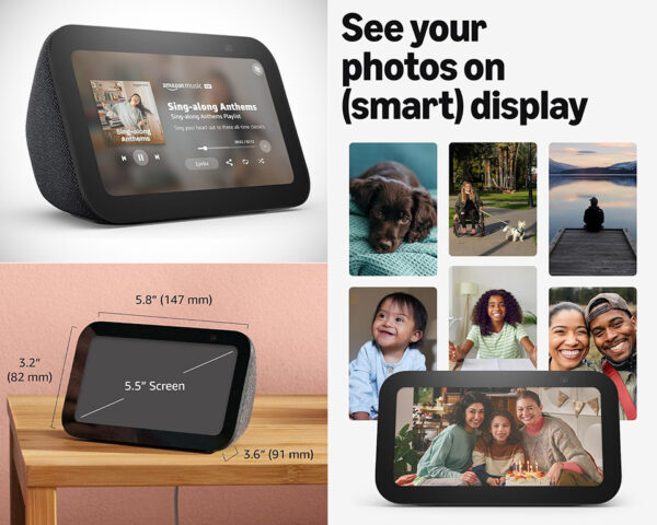 Echo Show 5 (3rd Gen) is the Small Screen That Delivers Big Holiday Wins