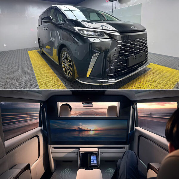 Ultra Luxurious $250K+ Lexus LM350h Minivans Have Somehow Made Their Way Stateside