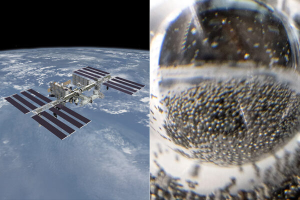 NASA’s Fluid Particles Experiment on the ISS Shows Particles Dancing in Zero Gravity