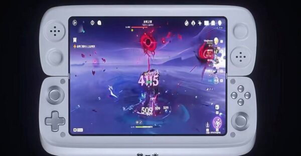 The OneXSugar Wallet is the first gaming handheld with a folding screen