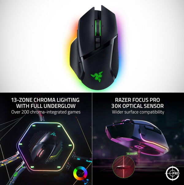 Razer’s Road-Ready Basilisk V3 Pro Wireless Mouse Does More for Less