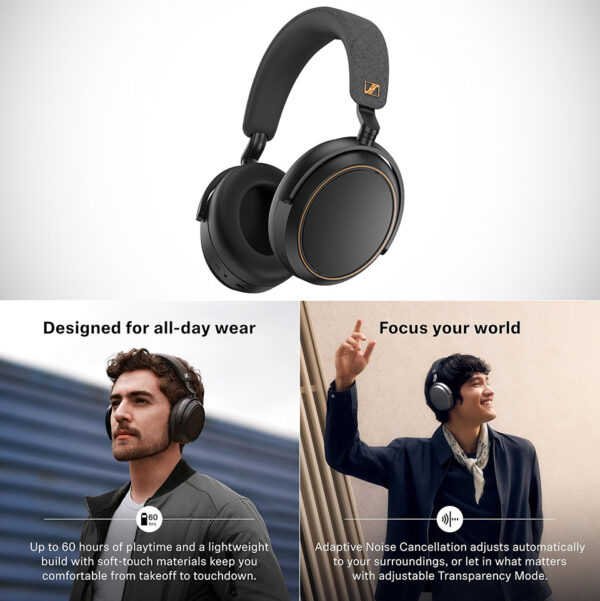Sennheiser Momentum 4 Wireless Headphones Offer Premium Noise-Canceling Sound at Half the Price