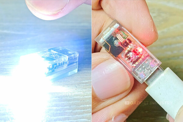 Fingertip-Sized Rechargeable Flashlight Might be World’s Smallest