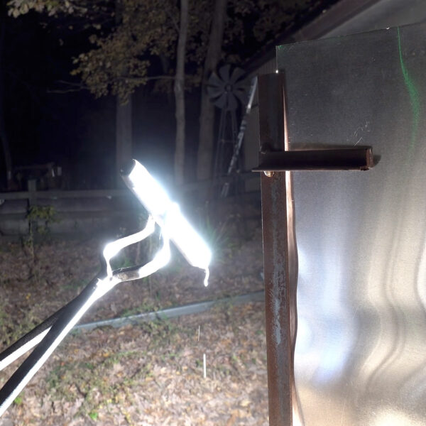 StyroPyro Pushes the Limits of Light Using One Bulb, 30,000 Watts, and a Nighttime Forest Glow