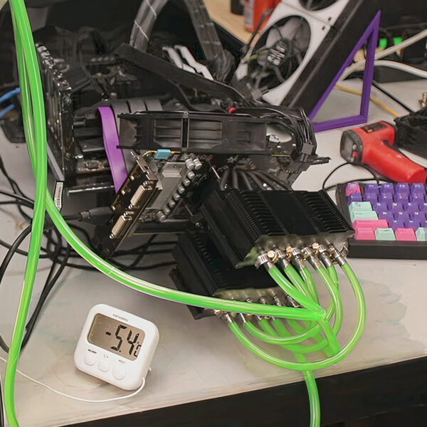 How One Modder Turned a Desktop Staple into GPU Chill by Injecting Ice Cold Water