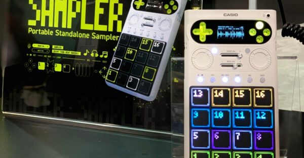 Casio teased a retro gaming-inspired sampler