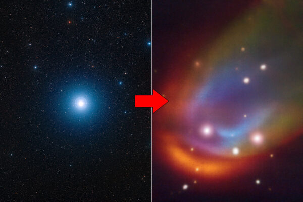 Astronomers Discover Glowing Shock Wave Around White Dwarf Star That Shouldn’t Be There