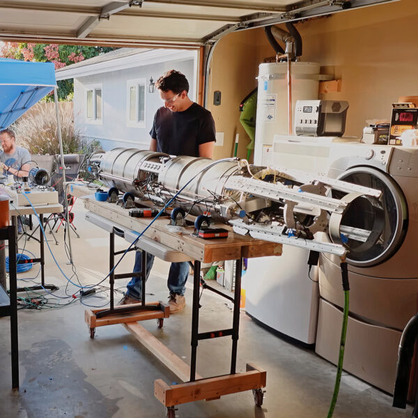 A Homebrew Rocket Has One Maker Building Thrust with Beer Kegs