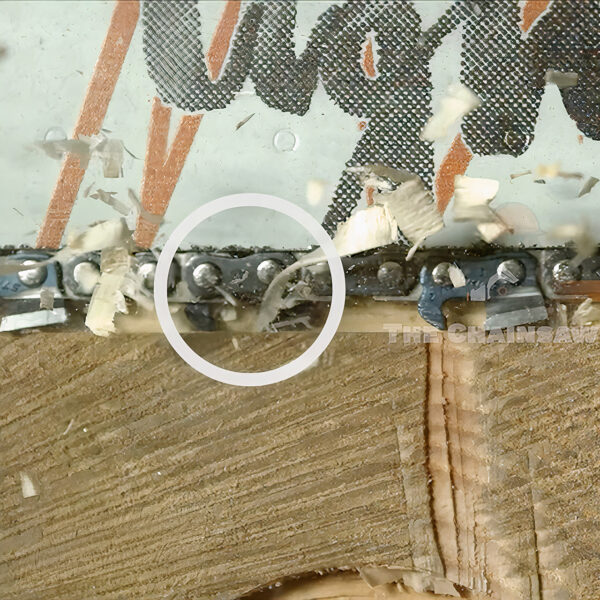 Unveiling the Hidden Dance of a Chainsaw Blade at 20,000FPS