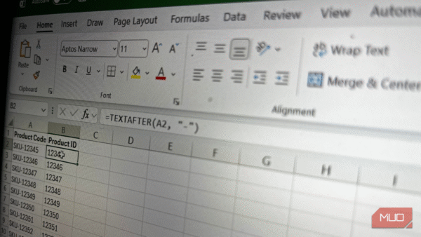 5 Excel functions that make data cleanup feel unfairly easy