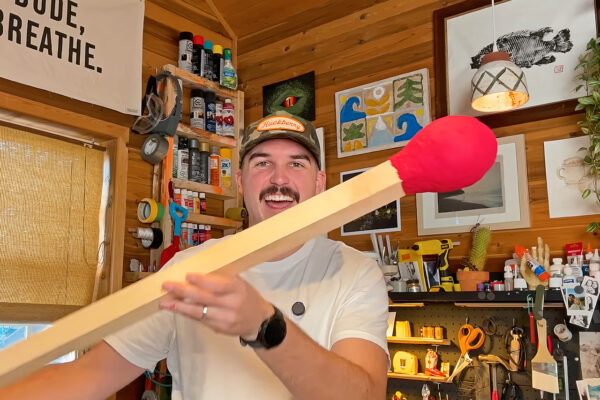 One Maker Turned 3,200 Matches into a Single Working Giant