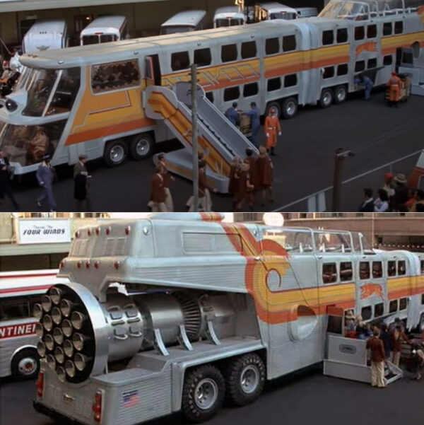 Fascinating Look Back at Cyclops, the Monstrous Nuclear Bus That Actually Rolled in The Big Bus (1976)