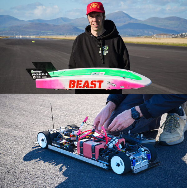 Engineer Turns Drone Into The Beast, the World’s Fastest Battery-Powered R/C Car