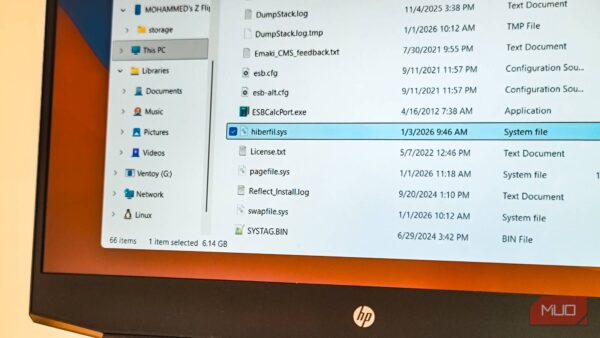 If you don’t use Hibernate on Windows, delete this massive hidden file now