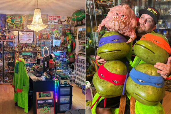 World’s Largest Teenage Mutant Ninja Turtles Collection Fills an Entire Home