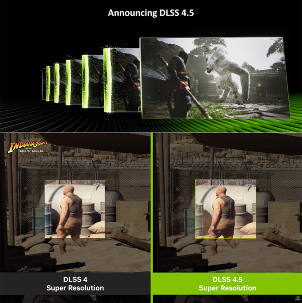 NVIDIA’s DLSS 4.5 Arrives with Sharper Images and Smoother Gameplay