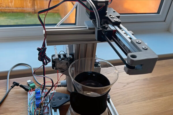Two-Axis Coffee Machine is a Maker’s Take on the Perfect Pour-Over
