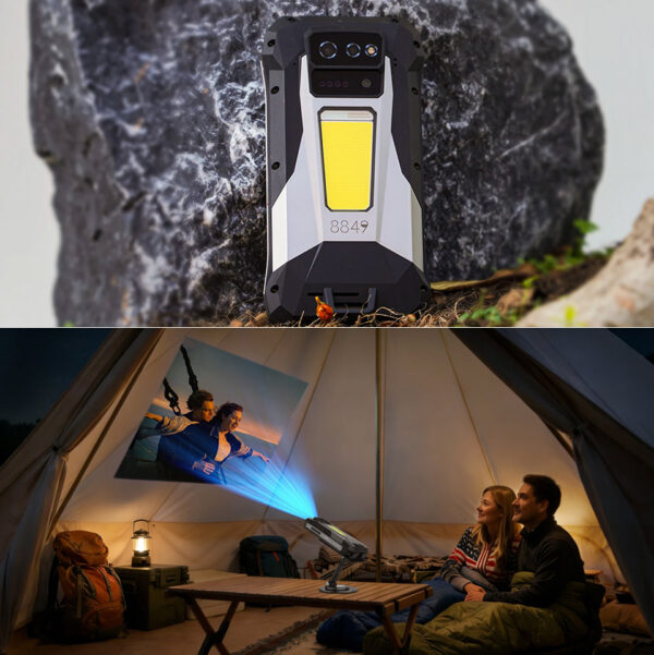 8849 TANK X Smartphone Boasts a Built-in DLP Projector, Night Vision Camera