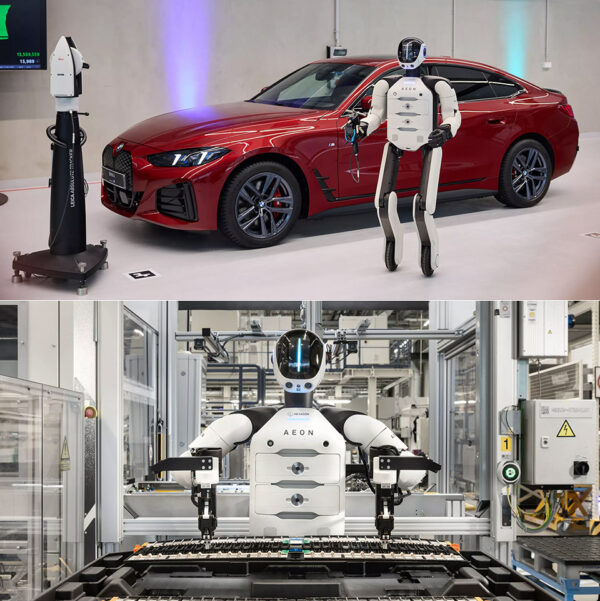 BMW Sends AEON Humanoid Robots to the Line in Leipzig