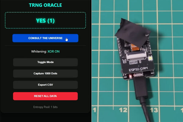 Using Camera Noise to Build a True Random Number Generator Isn’t Easy, But Possible