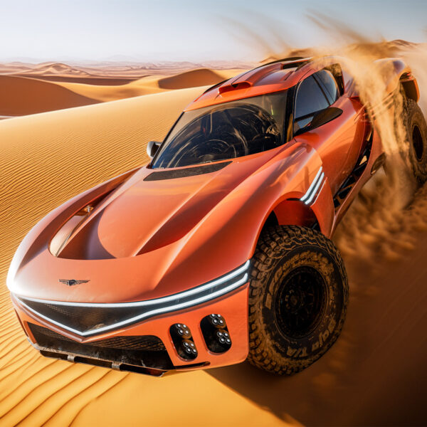 1,100HP Genesis X Skorpio Concept Looks Like a Scorpion Striking the Sand, Literally