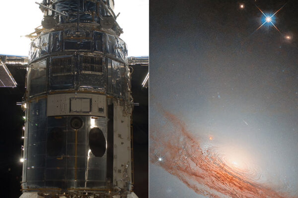 Hubble’s New NGC 7722 Image Shows How This Lenticular Galaxy Holds its Secrets in Plain Sight