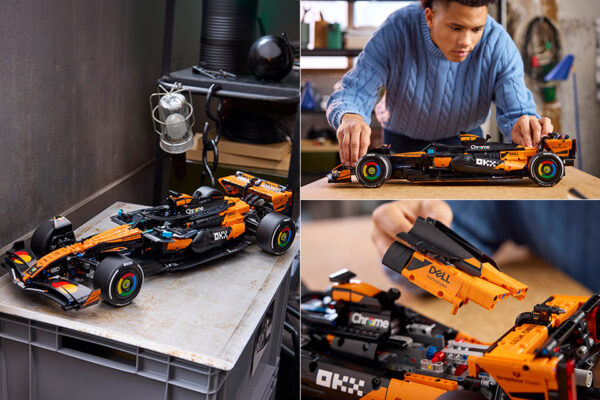 LEGO Technic McLaren MCL39 F1 Car Captures 2025 Championship-Winning Machine in 1:8 Scale