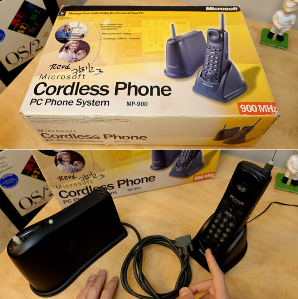 Microsoft Cordless Phone System from 1998 was Designed to Blend Everyday Calls With The Growing Capabilities Of Home Computers