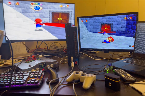 N64 and PS2 Finally Team Up for Super Mario 64 Co-Op Chaos