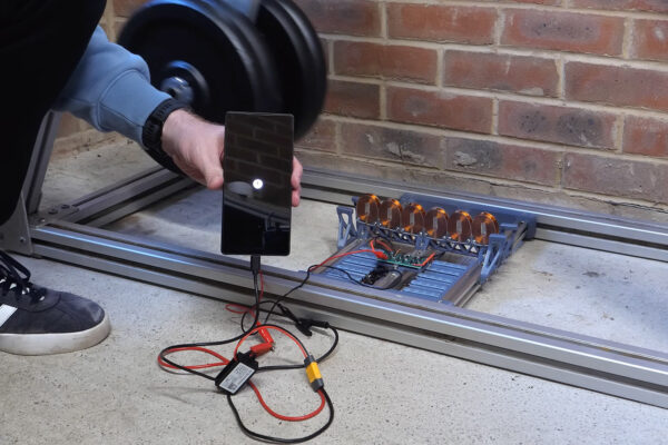 Custom-Built Mechanical Battery Powered by a Pendulum