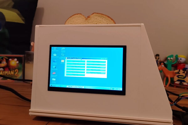 Bizarre Look at the Windows 98 Toaster, a Retro Desktop PC That Actually Makes Breakfast