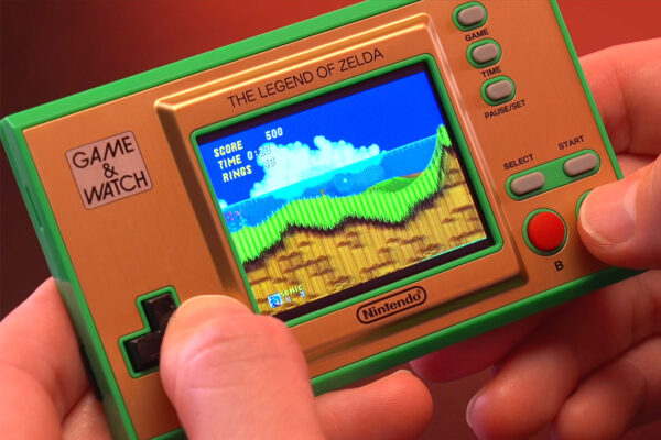Gamer Turns a Zelda Game & Watch Handheld into a Retro Gaming Beast
