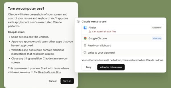 Anthropic’s Claude Code and Cowork can control your computer