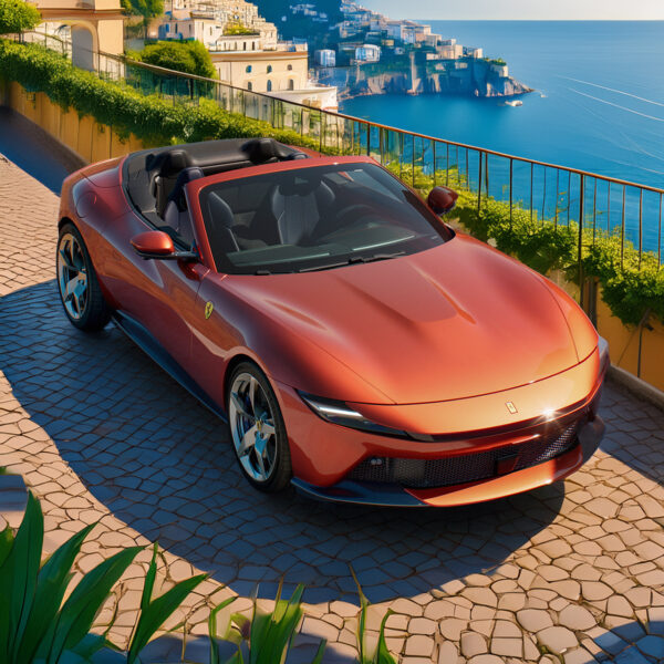 Ferrari Amalfi Spider Opens the Door to Coastal Drives with Serious Muscle