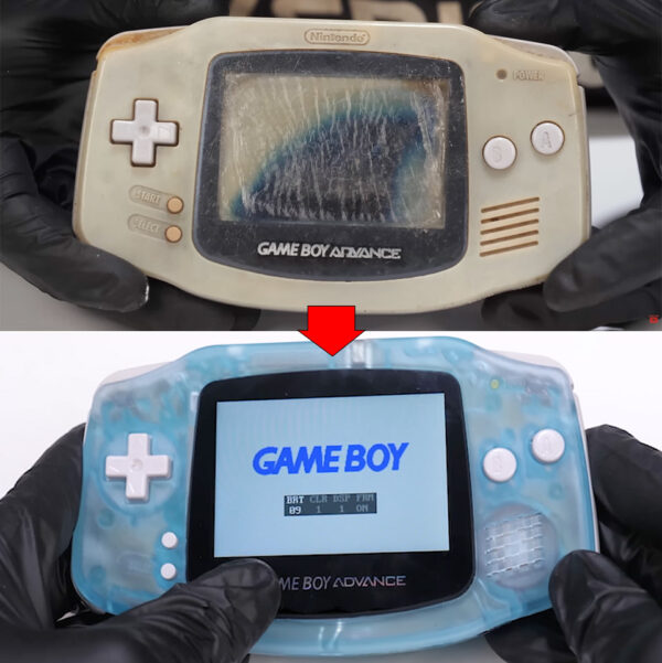 A Broken Game Boy Advance Returns Stronger Than Before