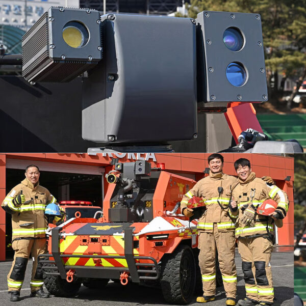 Hyundai’s High‑Tech Firefighting Robot Drives, Detects, And Douses Flames With Precision
