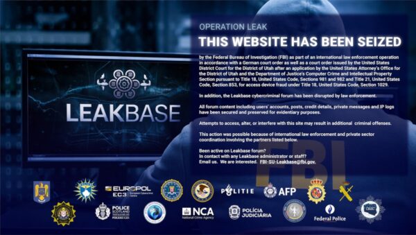 U.S. and EU police shut down LeakBase, a site accused of sharing stolen passwords and hacking tools