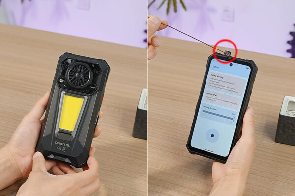 Oukitel WP63 Turns a Phone Into the Ultimate Outdoor Companion, Complete with a Built-in Firestarter