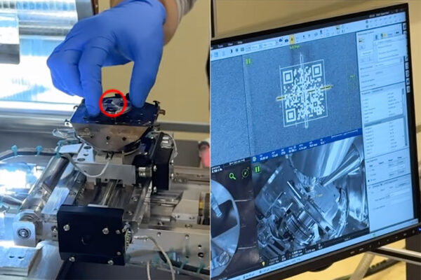 Record-Breaking QR Code Built to Endure for Ages Has Been Engraved Too Small for Human Eyes to See