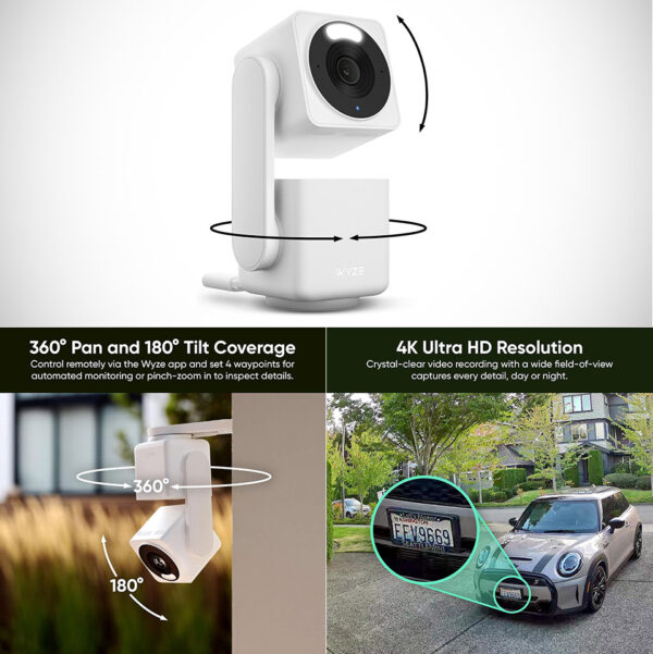 Wyze Cam Pan v4 Brings 4K Resolution to Everyday Home Security Without the Usual High Price Tag