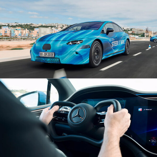 Steering Without Links (Steer-by-Wire) Brings Fresh Control to the 2026 Mercedes EQS