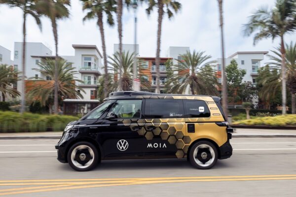 Volkswagen begins testing its self-driving microbuses in Los Angeles ahead of launch with Uber