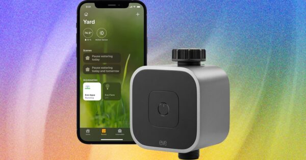 The Eve Aqua Smart Water Controller Lets You Water Your Garden From Your Phone