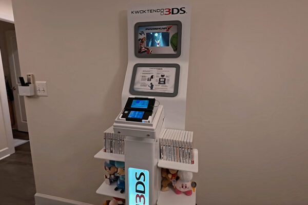 Gamer Wants Real Nintendo 3DS Store Kiosk, Builds His Own from Scratch