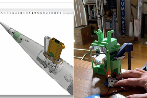 This Model Rocket Releases Its Camera Pod at the Highest Point to Film the Whole Ride Down